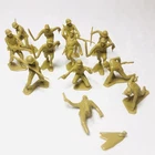Lot of 13 Vintage 1963 Marx Japanese Iwo Jima Army Soldiers Imperial Troops