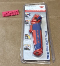 Knipex Multi-Functional Knife 16 50 145 SBA 5 3/4” Ratcheting Knife Germany
