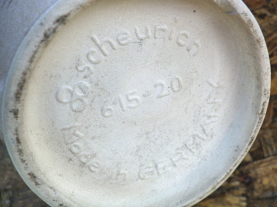 Scheurich 615-20 Vase Amphore Keramik mit 2 Henkel H ca. 20 cm we342 - Bild 4 von 4