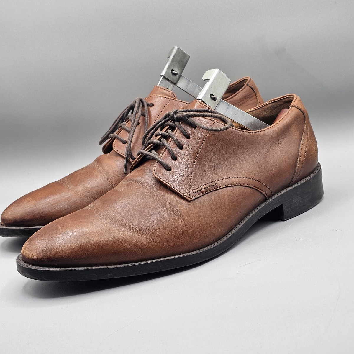 【美品】COLE HAAN Grand 360 ブラウン ドレスシューズ Cole Haan Grand 360 Men's Size 9M Brown Leather Dress Oxford Shoes
