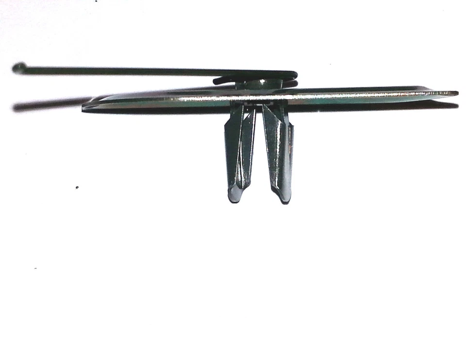 Ford 7/8"-2-1/8" carrocería guardabarros moldura moldura clips empujar 10 piezas O Foto 2 de 4