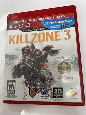 Killzone 3 (Sony PlayStation 3) PS3 Video Game Greatest Hits CIB - Mint Disc