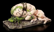 Figurka czarownicy - One with Earth - Dekoracyjny posąg Fantazja Las Duch Strażnik
