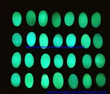 1pcs "Glow In The Dark" Tibetan Wealth-God Ancient Luminous Stone Old Dzi Bead