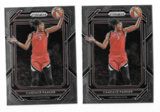 2023 PRIZM WNBA BASKETBALL CANDACE PARKER #77 LOT OF 2 CARDS,LAS VEGAS ACES