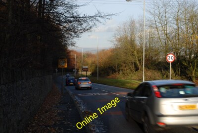 Photo 6x4 Slacky Brow Billinge This section of the A571 from Windy Arbour c2011
