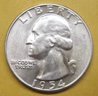 1954 Washington Quarter 90% Silver Take a Look