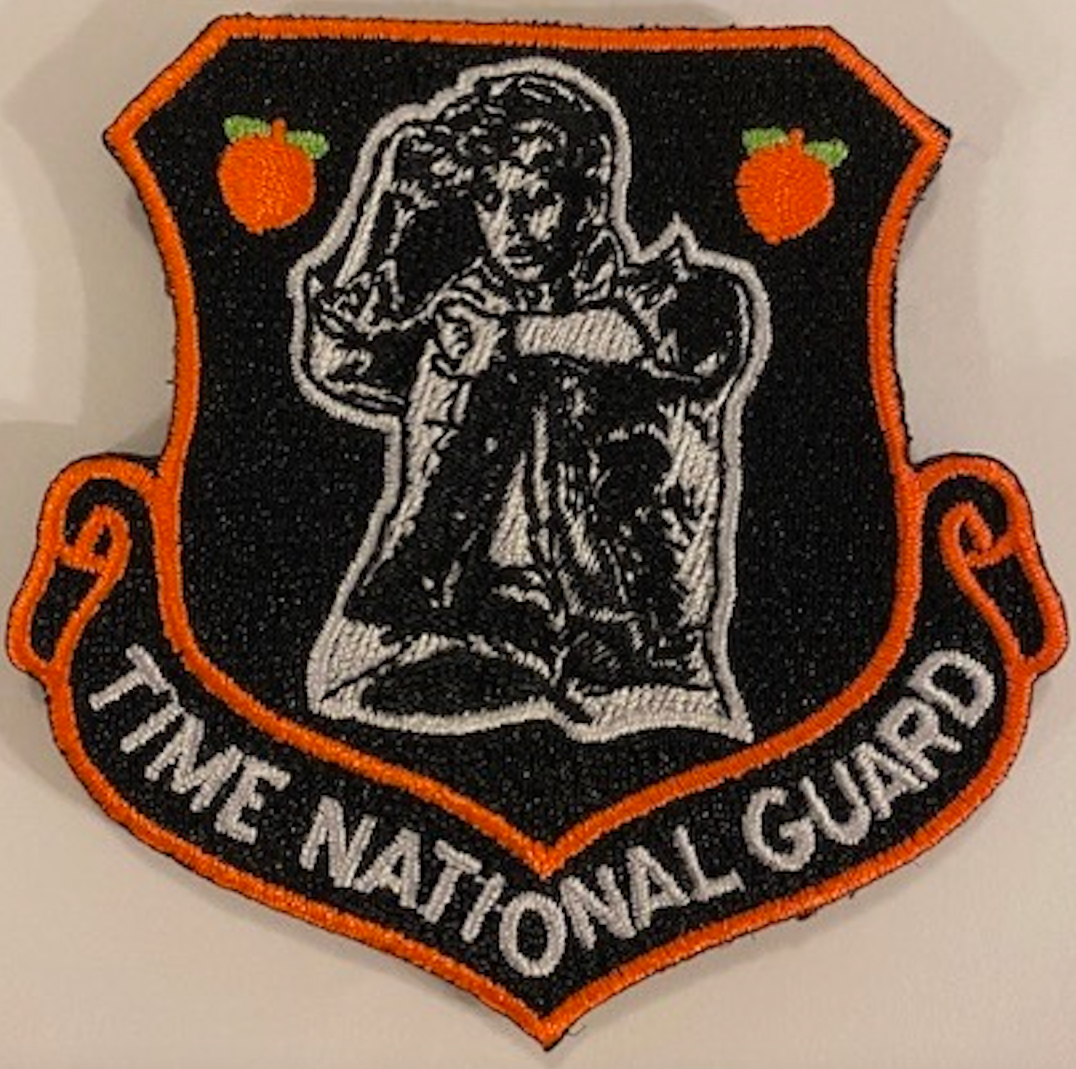 Apv Patch AIR FORCE 116 TIME NATIONAL GUARD CREST NEON ORANGE EMBROIDERED PATCH ...
