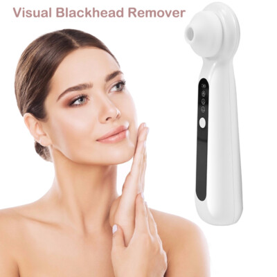 Visual Blackhead Remover Vacuum Suction Face Pimple Acne Comedone Cleaner Tools