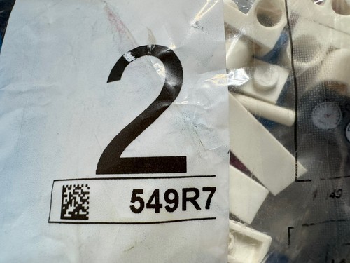 Lego Replacement Parts Bag 2 549R7 Unopened - Picture 3 of 3