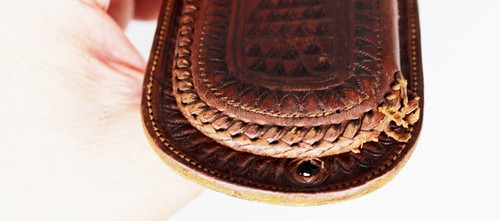 AA-15 Antique Western Holster Medium Frame Revolver FREE SHIPPING - Picture 4 of 9
