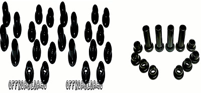 FRONT/REAR UPPER/LOWER A-ARM BUSHING FULL KIT ARCTIC CAT 04-06 650 V2 V-TWIN