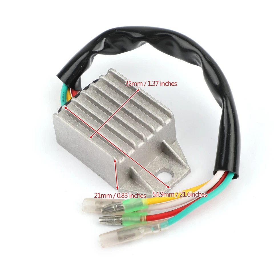 Regulador rectificador apto para Honda XR250 XR250R 86-04 XLR250R 1986 31410-KZ1-670 Foto 3 de 4