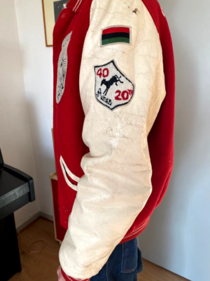 jacket teddy 40 acres and a mule, Spike Lee, vintage, rare jacket teddy 40 acres and a mule, Spike Lee, vintage, rare