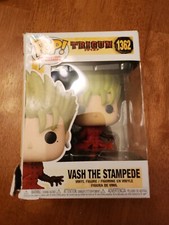 Funko Pop! Animation Vash The Stampede Trigun  #1362 Common W/ Protector NEW 