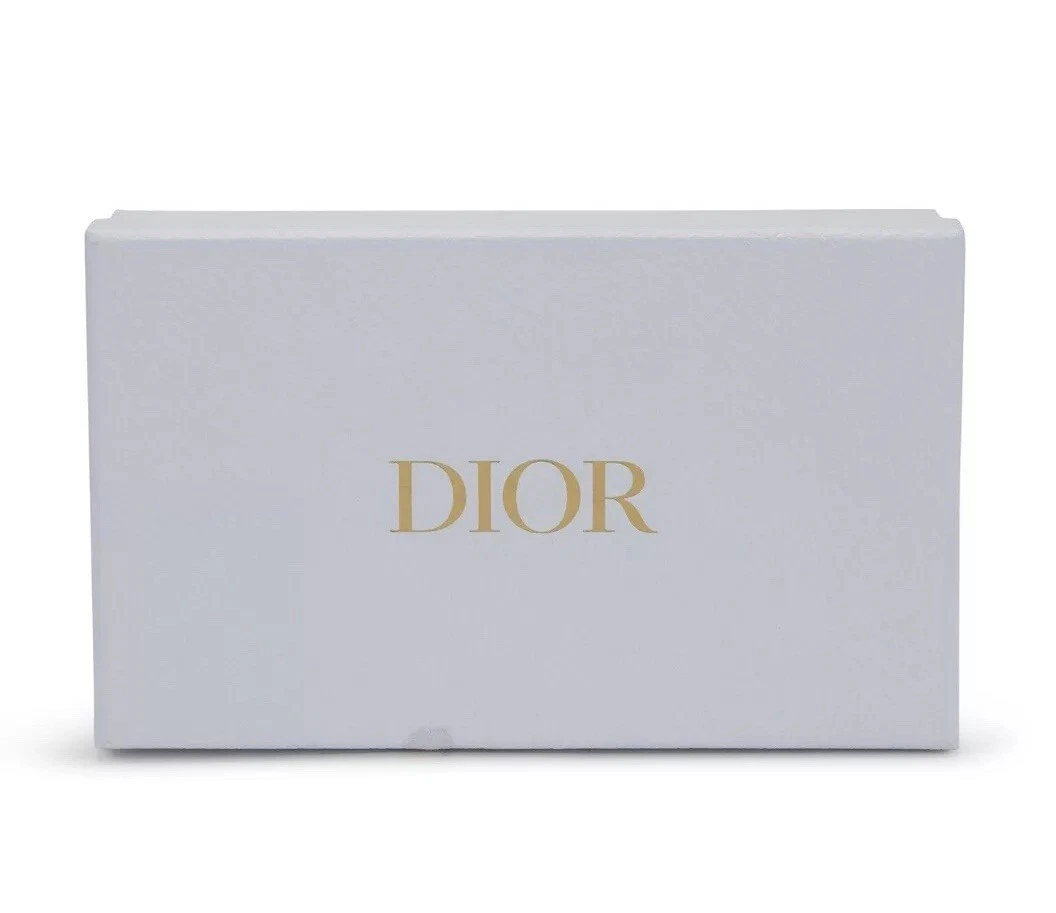 Portefeuille ou accessoires Dior authentique boîte cadeau + tissu 9 x 5,75 x 2,25