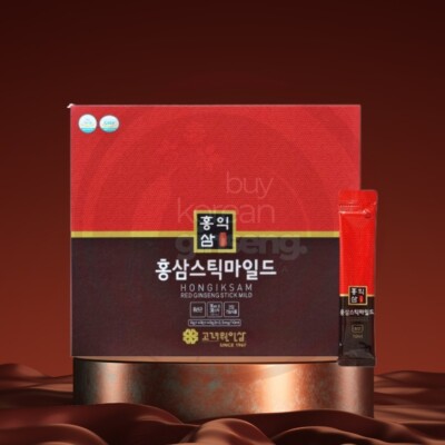 Koryo Won Ginseng Hongik Sam Mild Korean Red Ginseng Stick