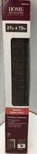 Home Decorators Natural Roman Shade Espresso Flatweave 27 In X 72 In