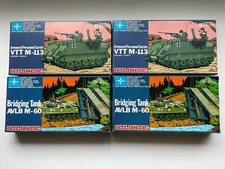 Atlantic Bridging Tank 604 x2 and Armoured Personnel Carrier 603 x2 4 Set Bundle