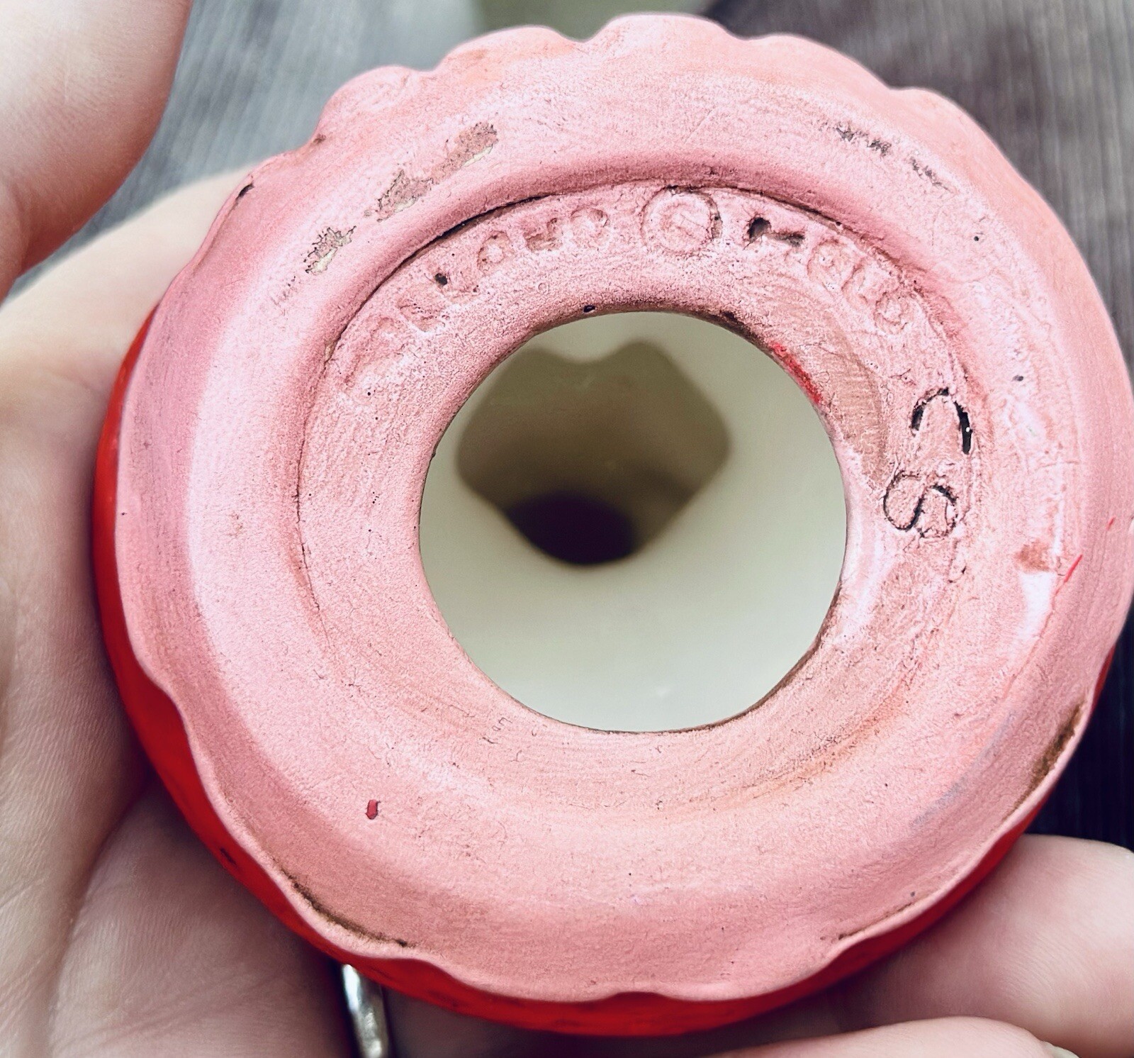 MCM VTG Lot Of 3 Holland & Bryon Caroler’s Village Hand Painted Christmas Scene