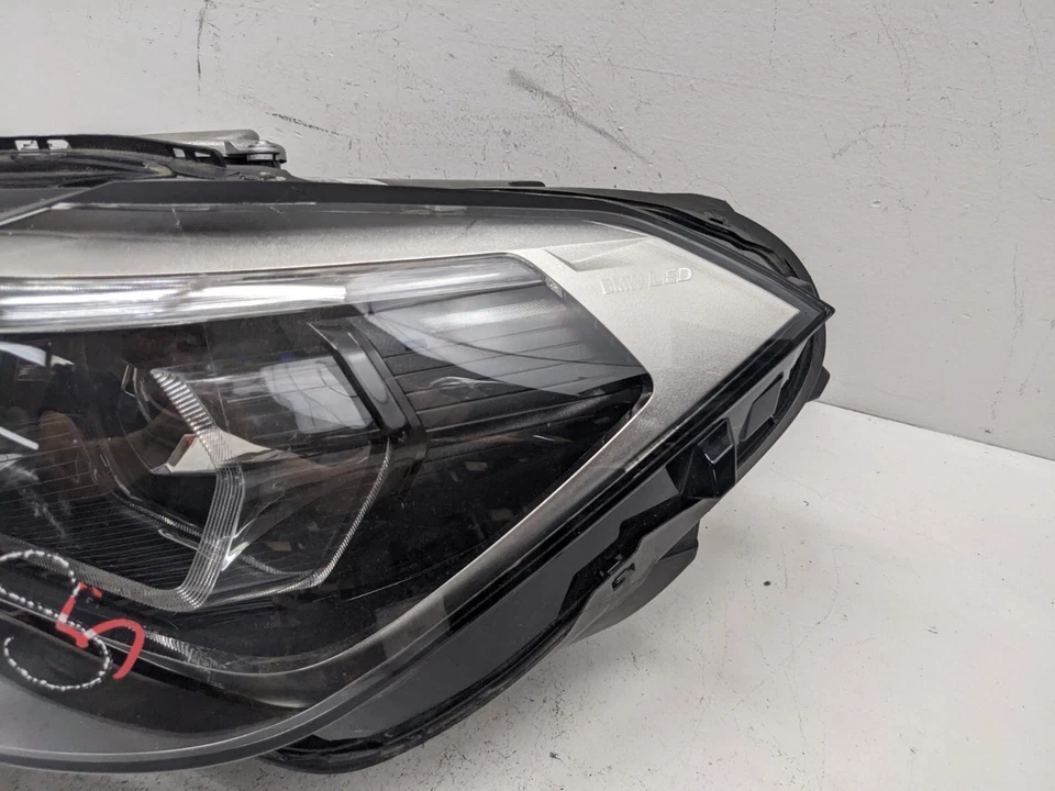 Faro delantero izquierdo bmw x1 led conductor 2020-2022 para repuestos t2 Foto 3 de 4
