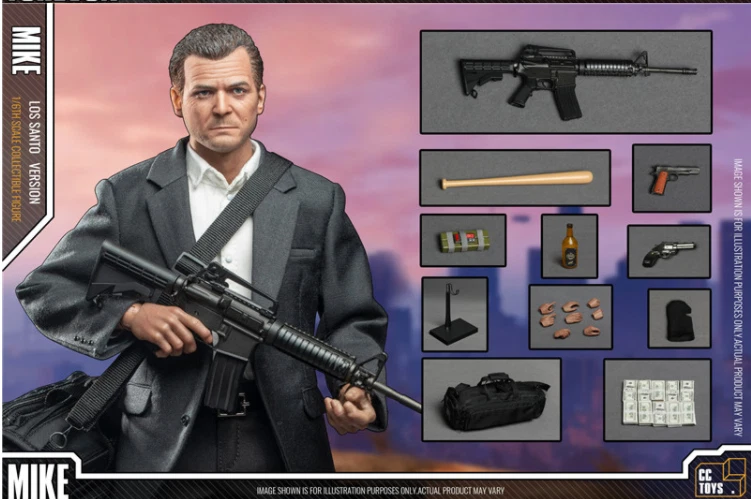 CCTOYS Grand Theft Auto V GTA Michael 1/6 Action Figure In Stock NEW