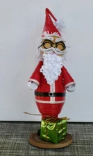 Quilled Santa Claus - Paper Quilling 3D Art