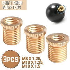 Gear Shift Knob Adapter Standard Threading Nuts Insert M10x1.25 M10x1.5 M8x1.25