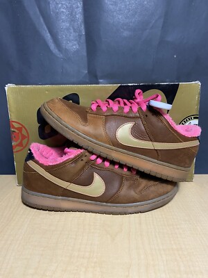 Nike Dunk SB Low 2007 Gibson White Tiffany Supreme UNC Size 10