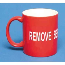 Remove Before Flight Coffee Cup - Airplane coffee mug