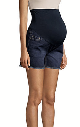 WOMENS MATERNITY TIME \u0026 TRU CUTOFF BLUE 