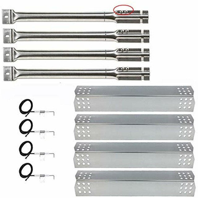 Replacement Ss Burner Heat Plates For Master Forge 1010037 For