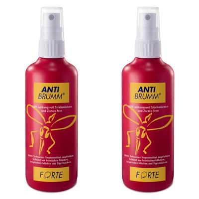 Anti Brumm forte 2x150ml Pumpzerstäuber Schutz gegen Mücken PZN 02830585