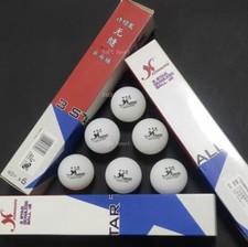 Xushaofa 3 Star Seamless Ball Table Tennis Ball 1 Box/6Pcs          