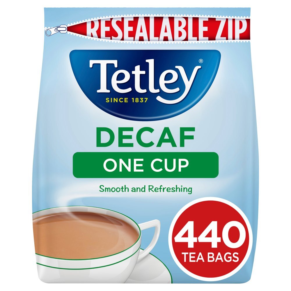 Tetley Descafeinado Una Taza 440 Bolsitas De Té