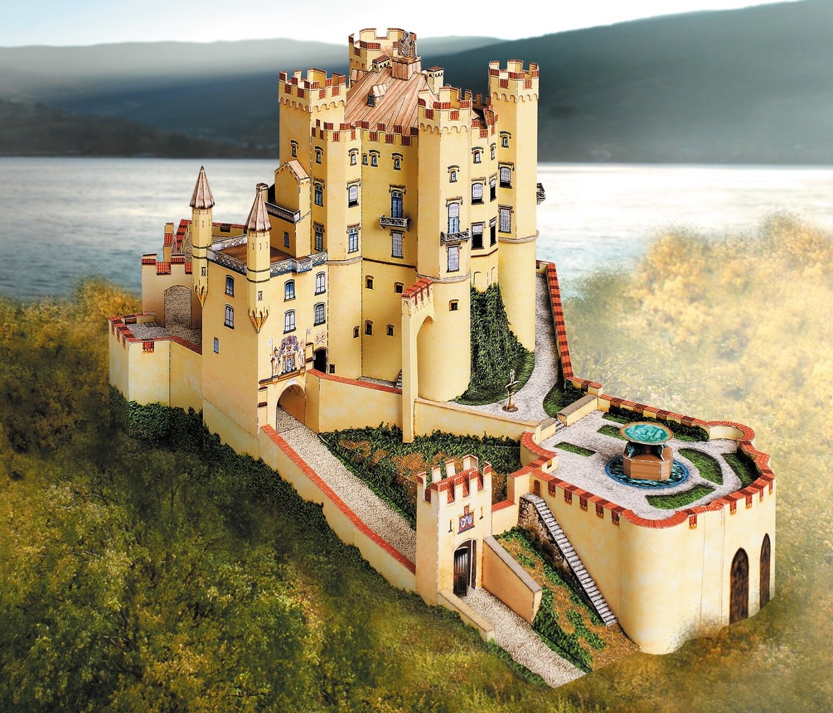 Card Model Kit – Hohenschwangau | eBay UK