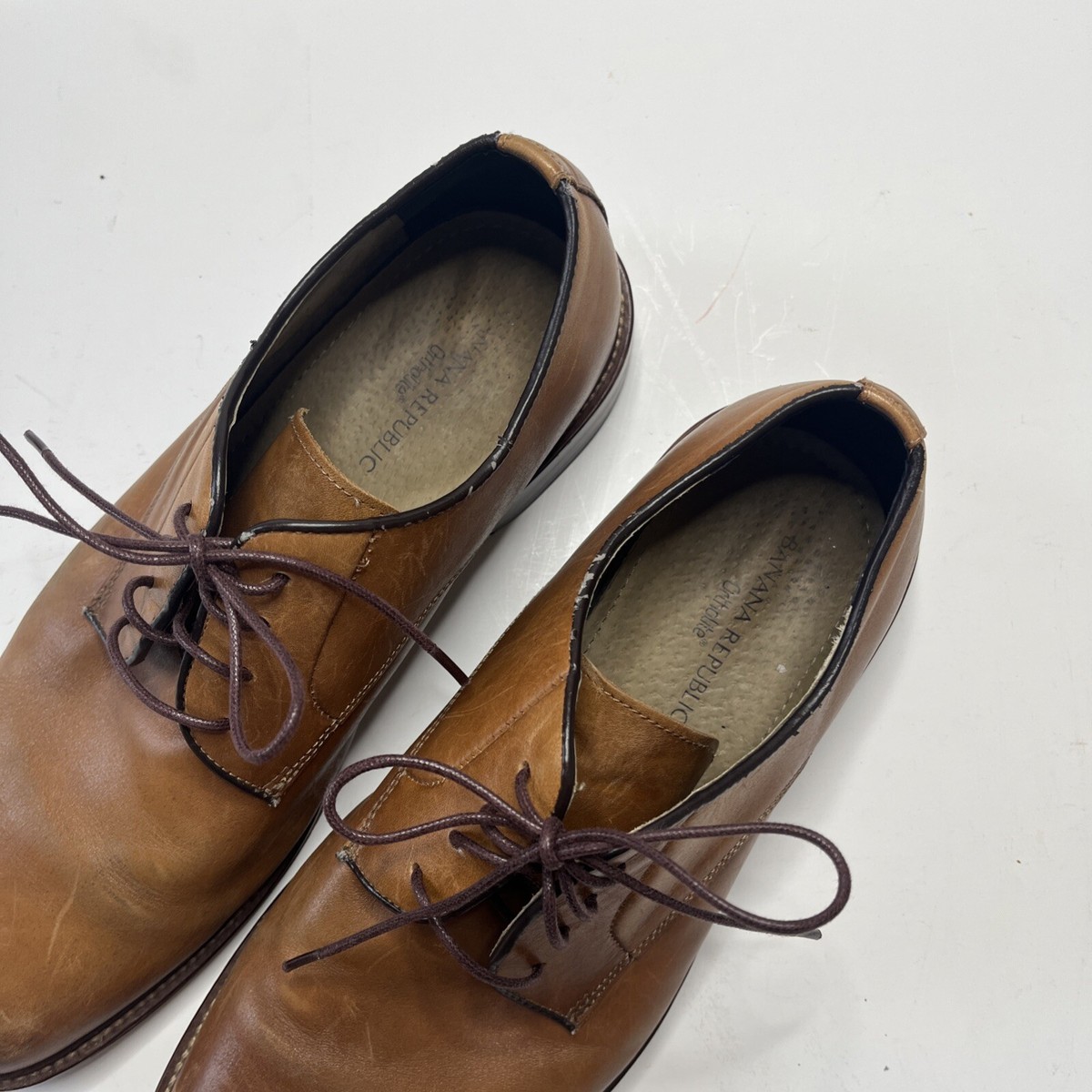 Banana Republic Men’s Brown Leather‎ Dress Shoes, Size 10 Leather Penny Loafer | Banana Republic Factory main image 4