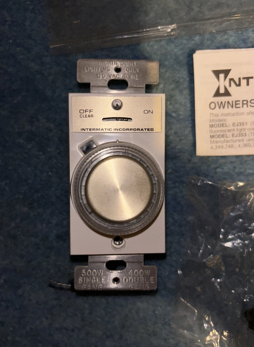 Intermatic Light Timer Ej351 Instructions Shelly Lighting