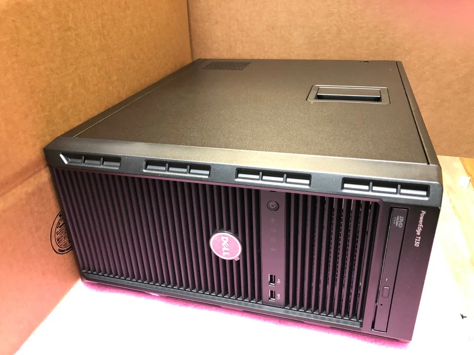 Dell PowerEdge T130,4x3.5",1xE3-1230v5,64GB,2x300GB SSD 2x4TB SAS,H730,with OS. - Image 2 of 4