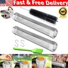 2Pk BBQ Grill Smoker Wood Pellet Cold Hot Smoking Tube 12” Portable Outdoor New