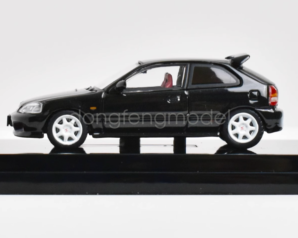 【カスタム品】HONDA CIVIC TYPE-R EK9 1/64 ミニカー Hobby Japan 1:64 Honda Civic Type-R (EK9) Early Version in