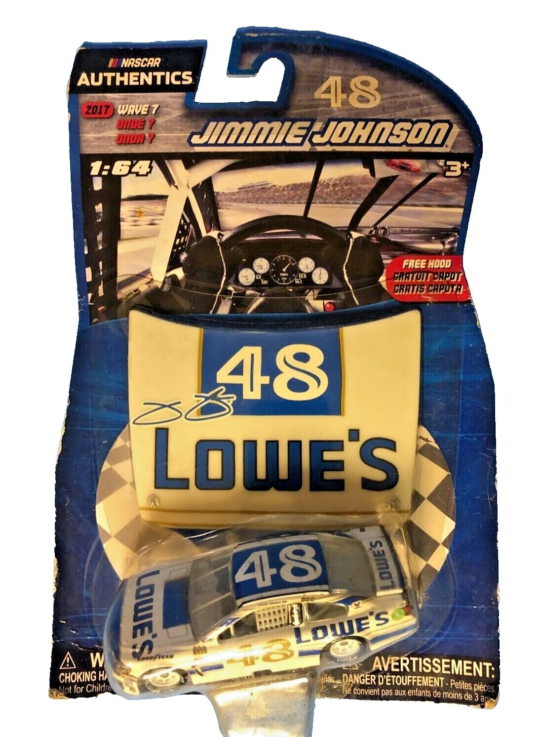 Литые модели гоночных машин Jimmie Johnson 2017 год выпуска автомобиля