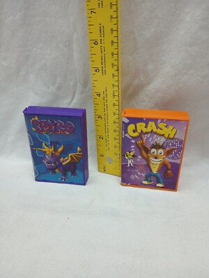 McDonalds Toys Spyro 2005 Lot of 2 Pre-Owned Untested 