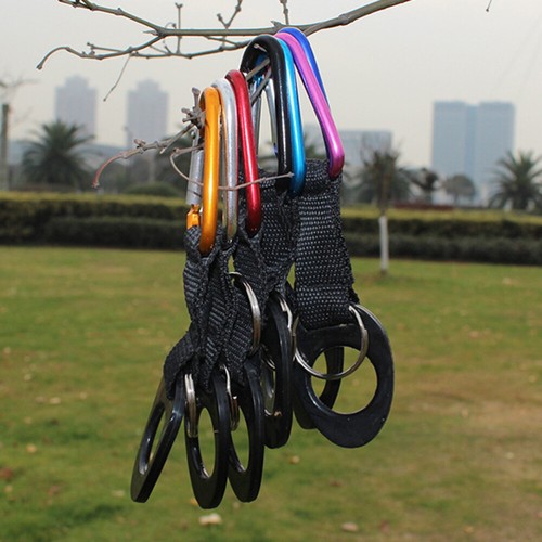 5 Pcs Water Bottle Holder Clip Bottle Hanging Buckle Water Bottle Carrier Hook - Picture 2 of 11