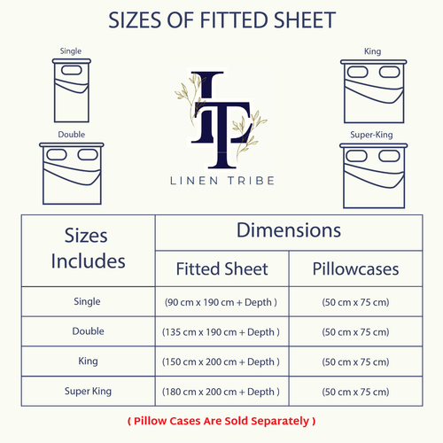 100% Egyptian Cotton 30 CM Fitted Sheet With 2x Pillow Cases Tc 200 In All Sizes - Picture 18 of 30