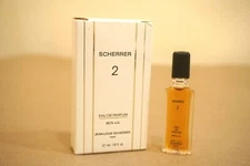 Scherrer 2 by Jean Louis Scherrer EDP Splash 3.7 ml 1/8 oz for Women Vintage