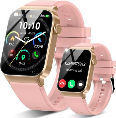 Smart Watch for Men Women, 1.85'' HD Smartwatch Compatible iPhone/Samsung/Andr...