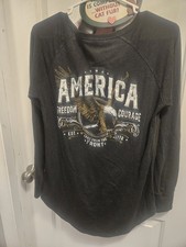 USCCA America Eagle Women's Longsleeve M 2A Constitution Patriot Self Defense