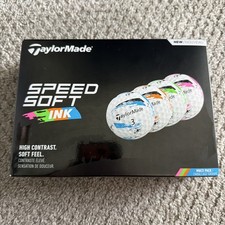 Taylormade Golf Speed Soft Ink Multi Pack Golf Balls M1031801