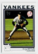 2004 Topps Retired Signature Edition Graig Nettles #104 0 New York Yankees
